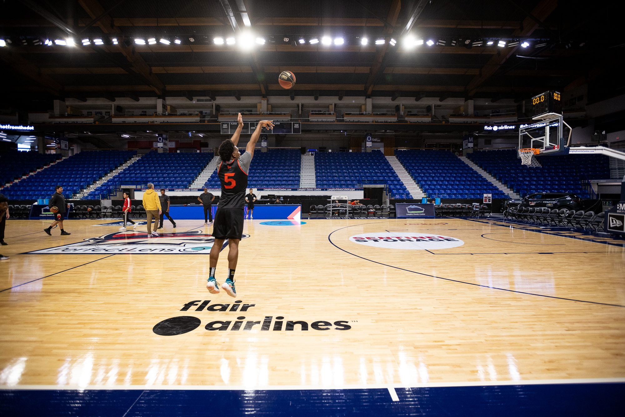 Flair Airlines and Canadian Elite Basketball League bring fans closer to the game with Shot From The Dot